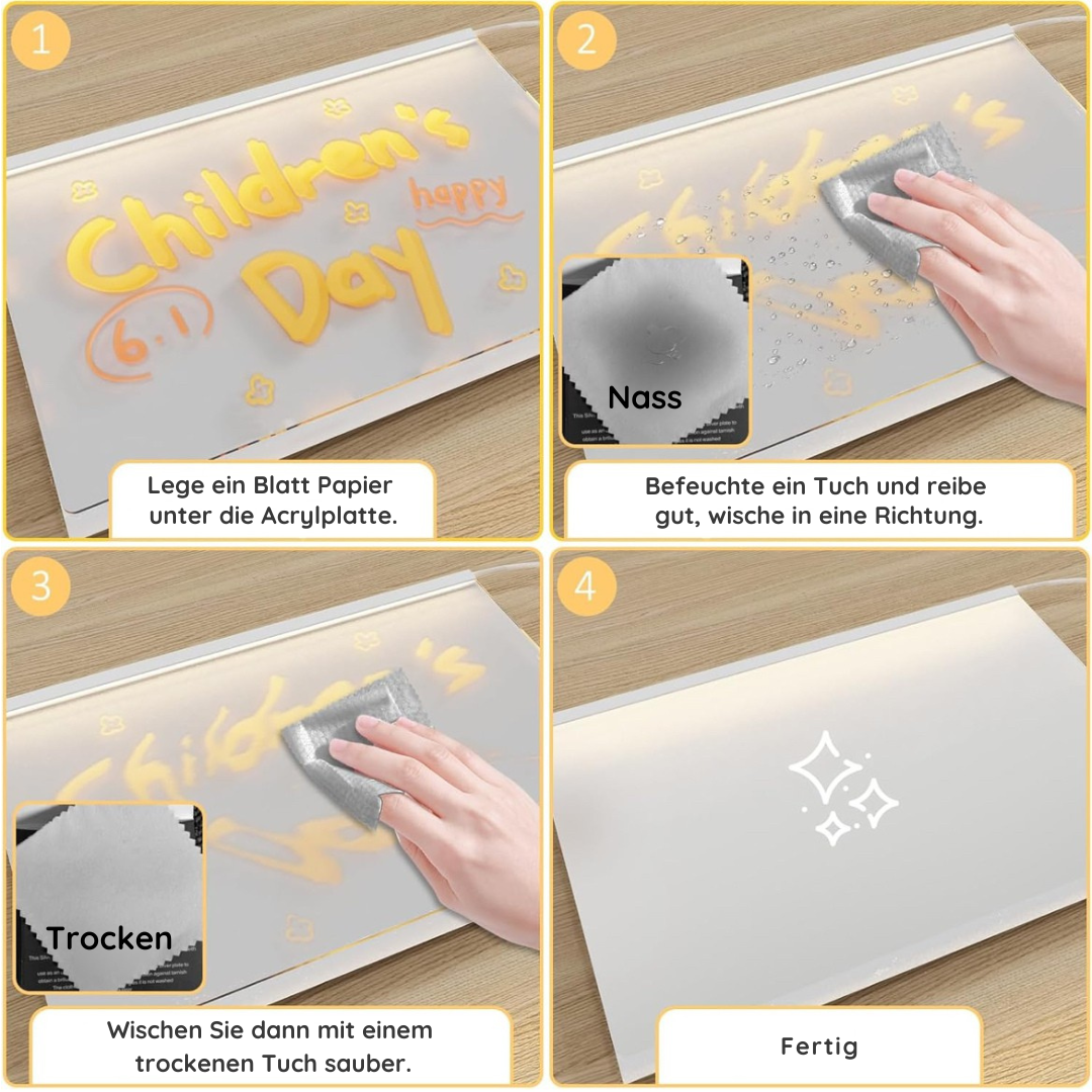 Magisches Lichtbrett