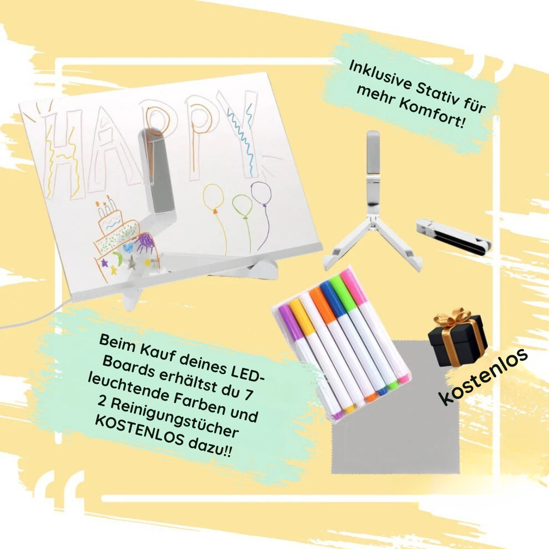 Magisches Lichtbrett