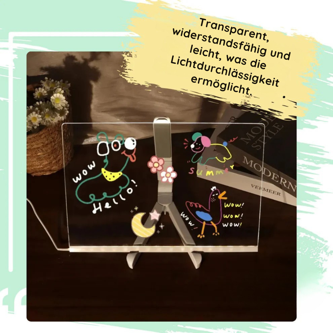 Magisches Lichtbrett