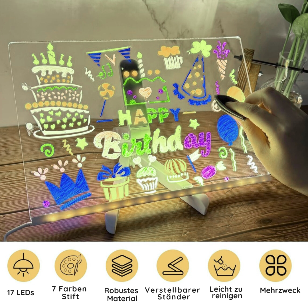 Magisches Lichtbrett